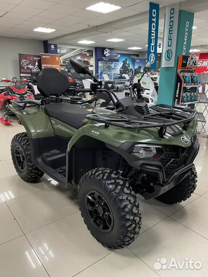 Квадроцикл Cfmoto Cforce 500 basic зеленый