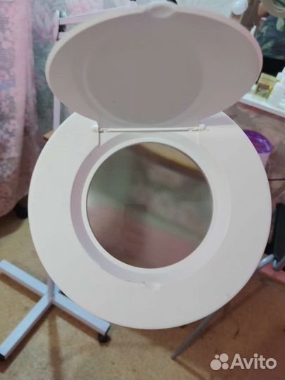 Лампа лупа напольная