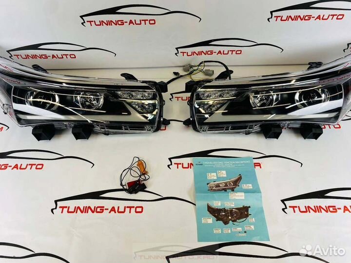 Фары Toyota Corolla 180 Lexus style B4588