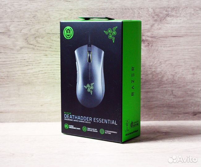 Игровая мышь Razer DeathAdder Essential Black