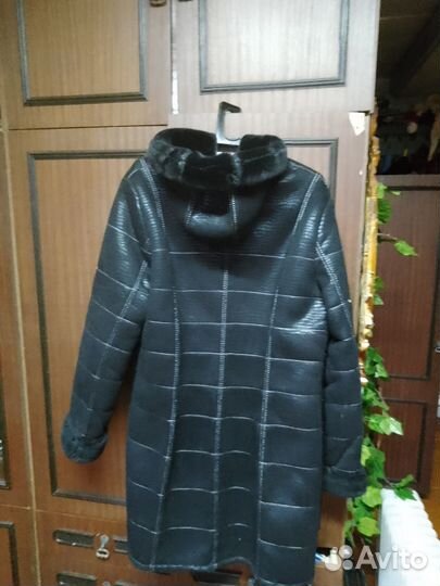 Дубленка натуральная женская 50 52 Италия