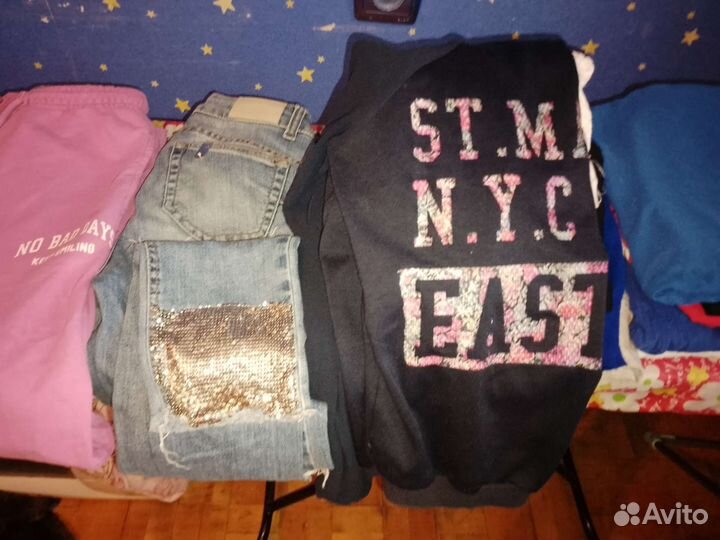 Детские вещи пакетом для девочек р 38