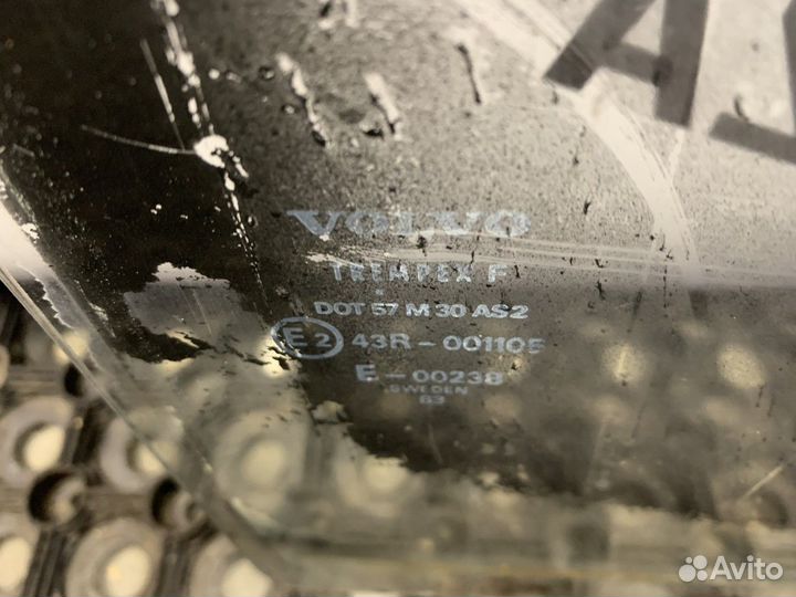 Стекло двери правой Volvo F