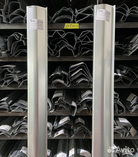 Порог левый Toyota RAV4 (CA20W) 2000-2006 (1мм)