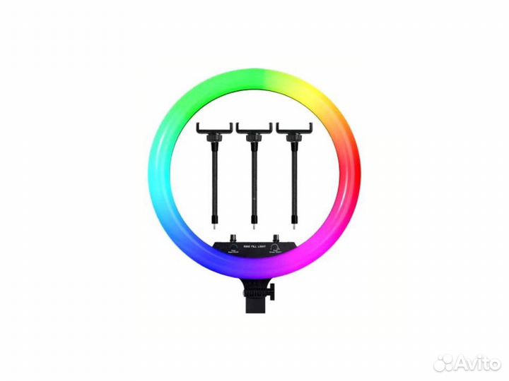 Кольцевая лампа RGB MJ18 (45 см) (Без штатива)
