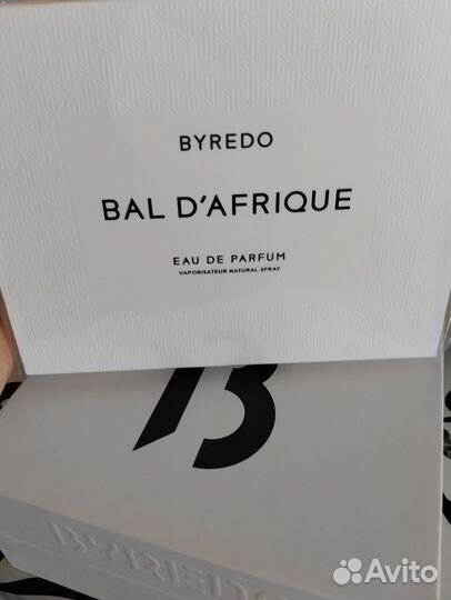 Парфюмерная вода byredo 100 мл африканский бал