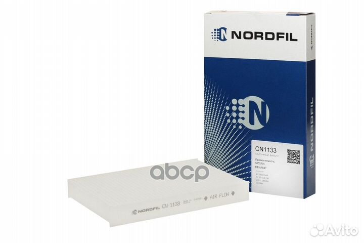 Фильтр салона Nissan/Nordfil/ CN1133 nordfil