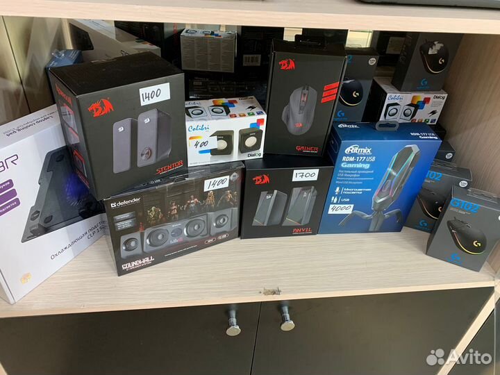 Периферия Мышь Logitech/Механ.клавиатура идр