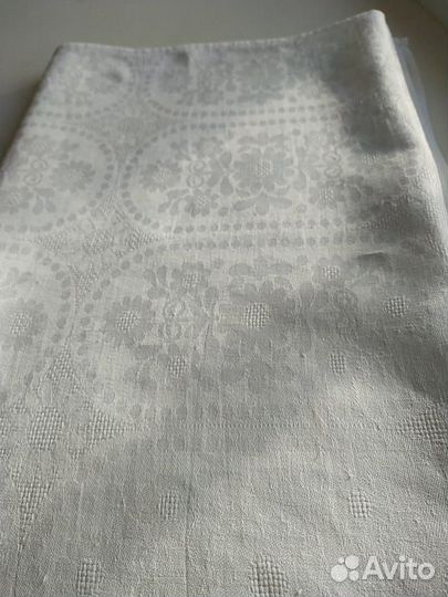 Скатерть лен СССР новая