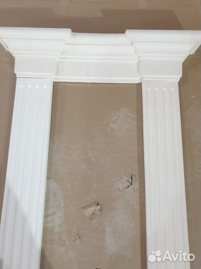 Обрамление дверного проёма.из гипса