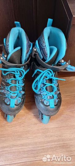 Ролики раздвижные 32-35р с комплектом осей