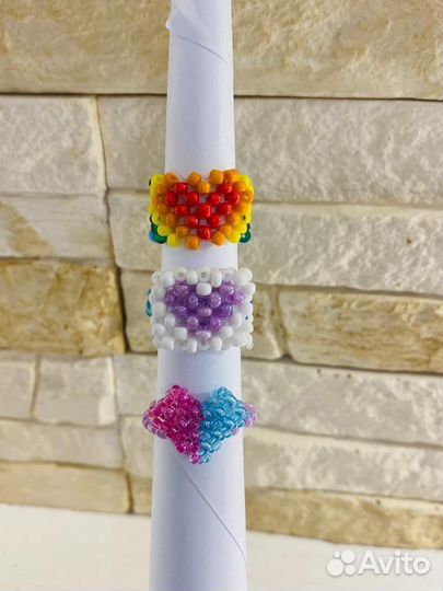 Кольца из бисера