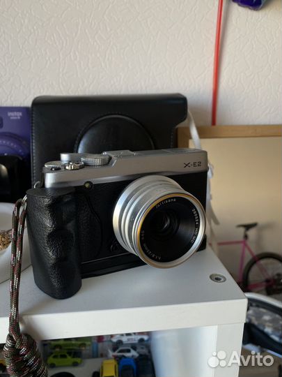 Fujifilm X-E2 с объективом 7artisans 25мм
