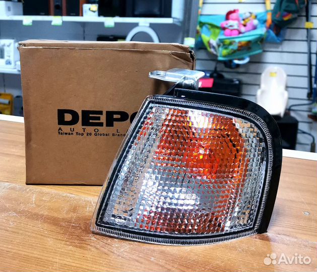 Указатель поворота угловой Левый Depo 215-1546R-UE