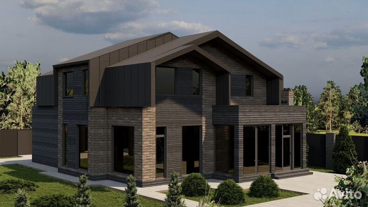 3d визуализация экстерьера, интерьера