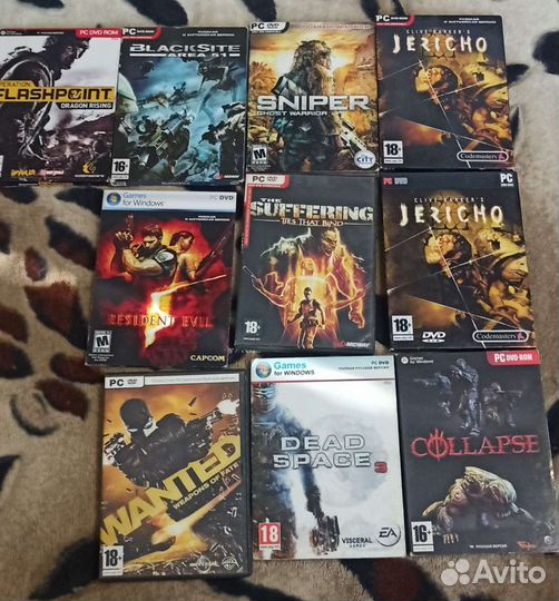 Компьютерные игры диски для пк
