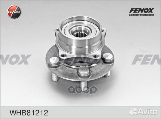 Ступица Toyota Prius 03- WHB81212 fenox