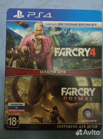 Farcry 4 и Farcry primal на пс4