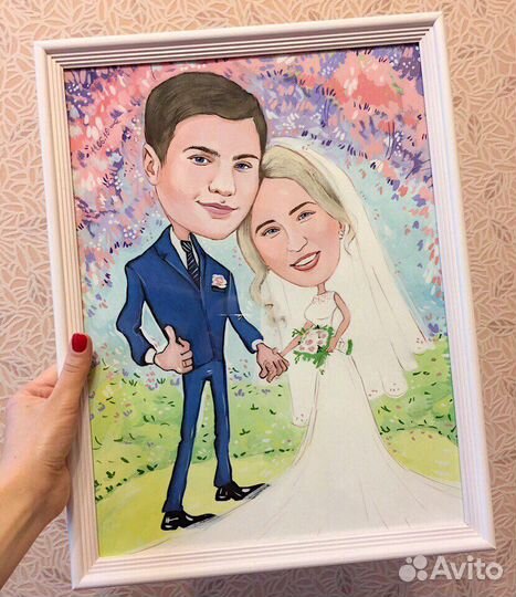 Шарж по фото на заказ