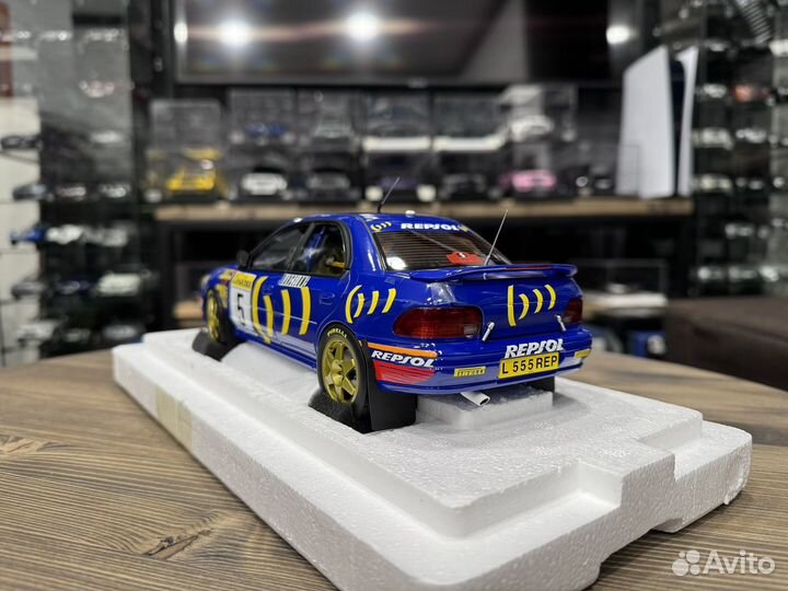 Kyosho Subaru Impreza sainz/moya (KYO8962B0) 1:18