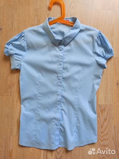 Школьная рубашка для девочки на 12 лет