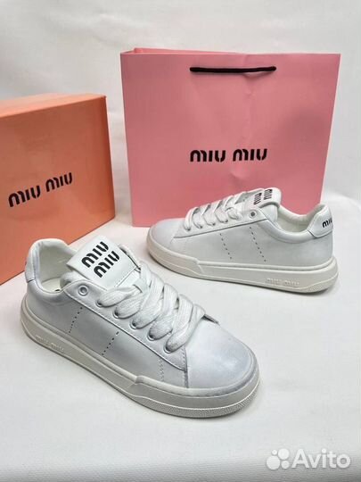 Кеды MIU MIU женские