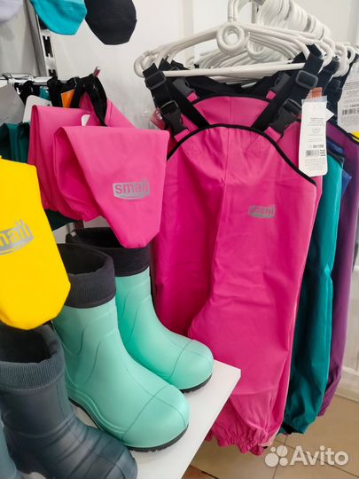 Непромокаемый полукомбинезон/штаны,от 80 до 140 см