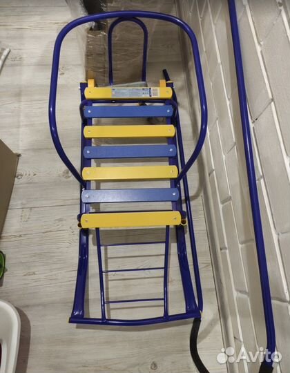 Санки новые Тимка 5 комфорт с колесами