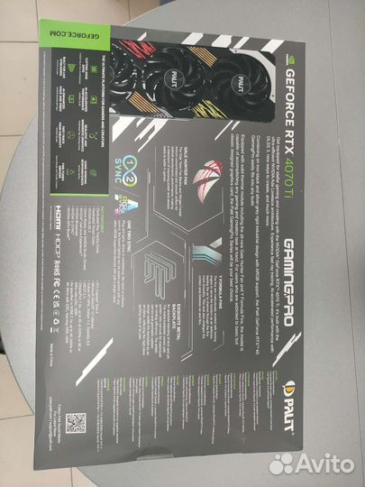 Видеокарта Palit GeForce RTX 4070 Ti GamingPro OC