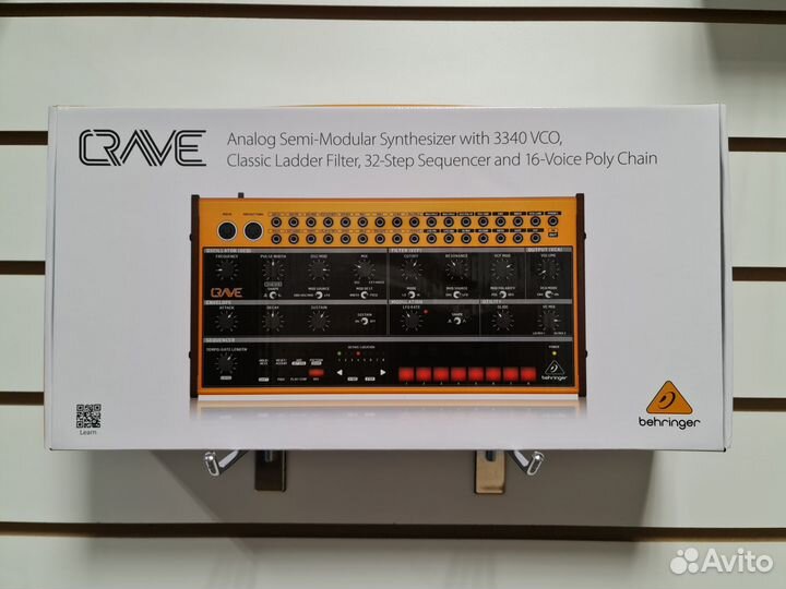 Behringer Crave аналоговый синтезатор