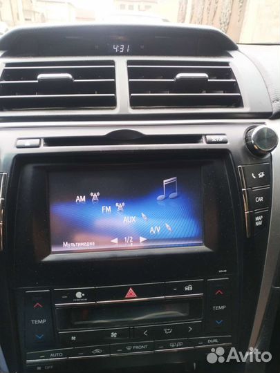 Штатная Оригинал Магнитола Таëта Камри 55