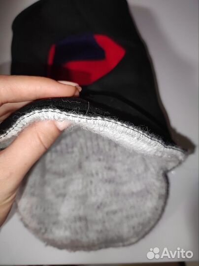 Шапка шлем зимняя