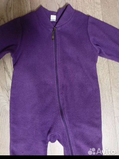 Флисовый комбинезон 92 б.у