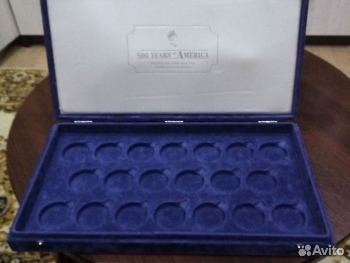 Коробка для монет 500 лет открытия Америки