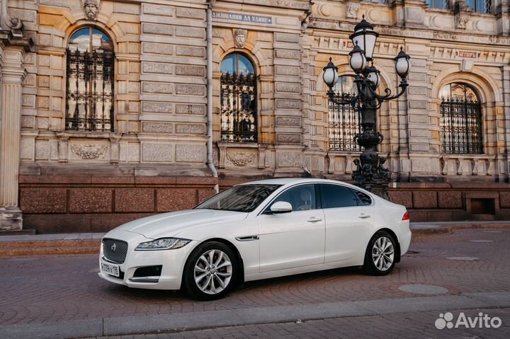 Аренда авто на свадьбу Jaguar xf NEW