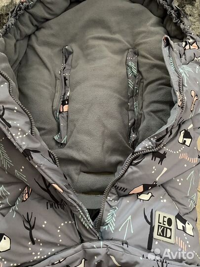 Конверт в коляску leokid