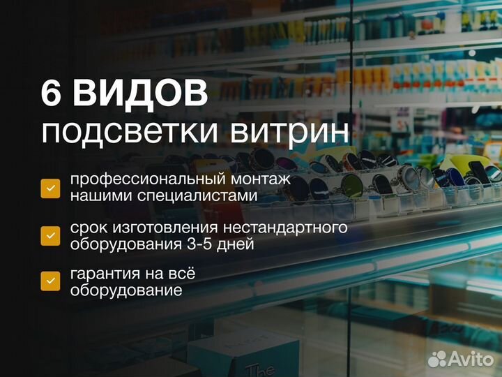 Витрины для магазина