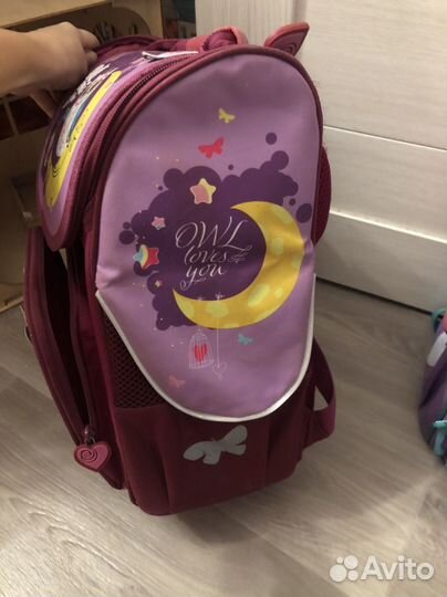 Рюкзак, ранец школьный для девочки