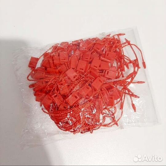 Пломбы пластиковые, для этикеток и ценников