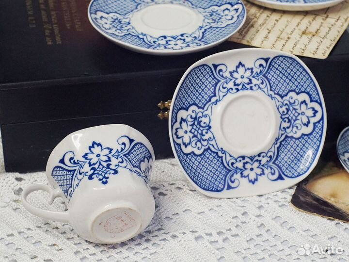 Кофейная пара фарфор СССР