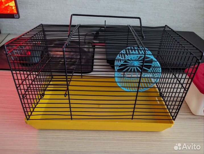 Клетка, переноска для хомяков