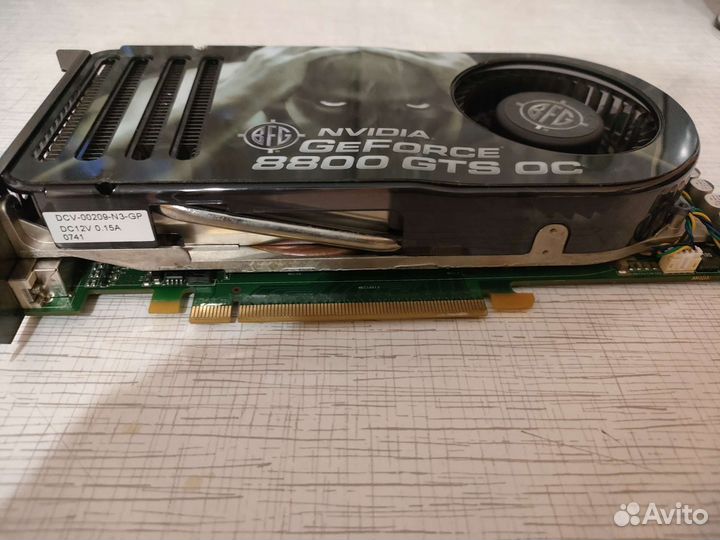 Видеокарта nvidia geforce 8800 GTS