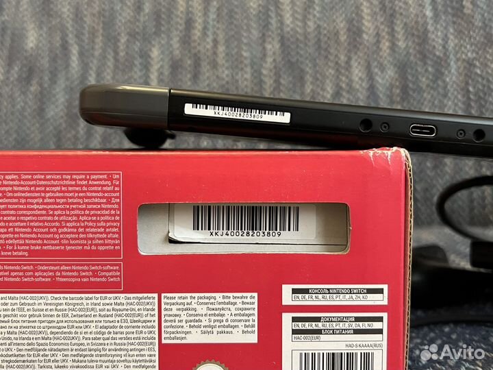 Nintendo switch в идиалном состояние