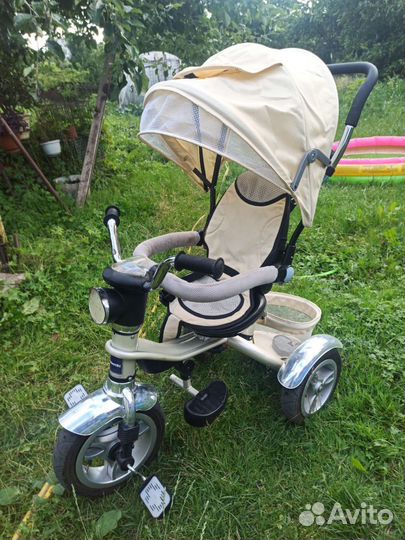 Велосипед 3-колесный с ручкой управления