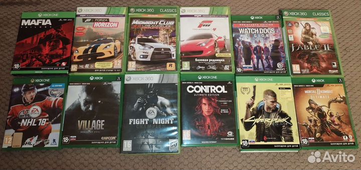 Игры Xbox one / Xbox 360 / Xbox series