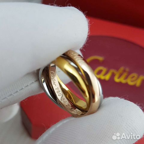 Кольцо Cartier Trinity