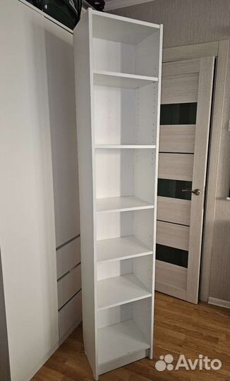 Стелаж/Напольная полка белая лдсп