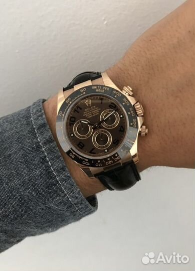 Часы Rolex Daytona оригинал розовое золото