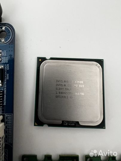 Комплект LGA775 + CPU + Ram + Cooler