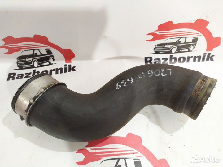 Патрубок интеркулера Mercedes Vito W639 2.1D 2006